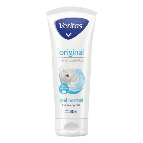 Crema Corporal Veritas Humectacion Duradera X 200ml Tipo De Envase Pote