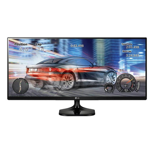 Monitor gamer LG UltraWide 25UM58 led 25" negro 100V/240V