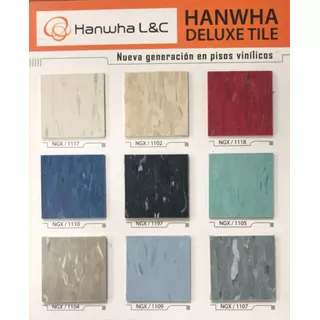 Piso Vinílico Baldosa Hyundai 30x30x3 Mm Simil Flexiplast M2