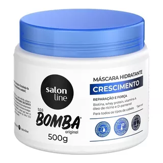  Máscara Hidratante Salon Line Crescimiento Hidratação 500g