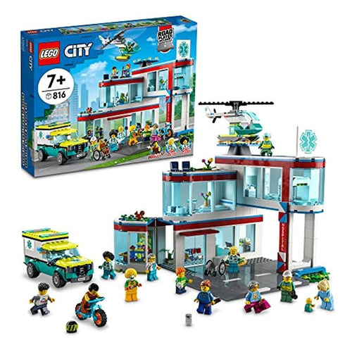 Kit De Construcción Lego City Hospital 60330 816 Piezas