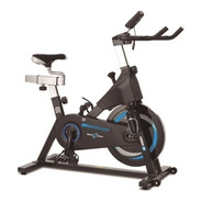 Bicicleta Estática Sport Fitness Formia M1 Para Spinning Negra Y Azul