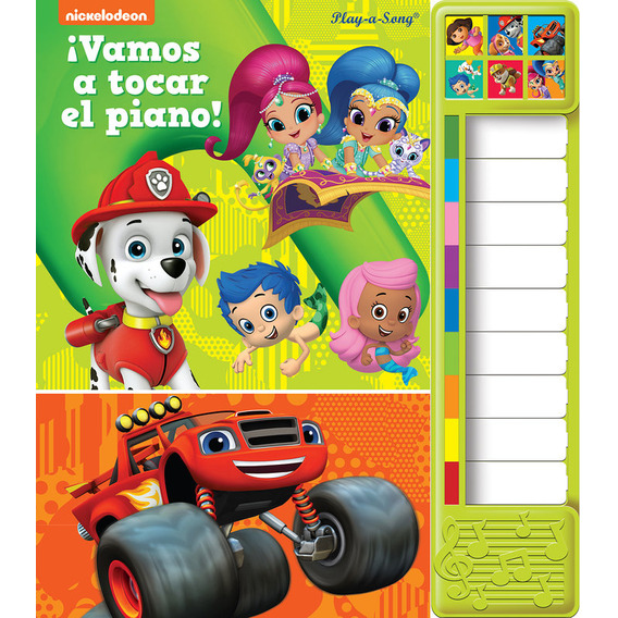 Vamos A Tocar El Piano Nick Jr, De Nick Jr. Editorial Pi Kids, Tapa Dura En Español