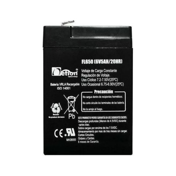 Bateria Netion 6v 5ah Recargable Sellada Para Básculas 