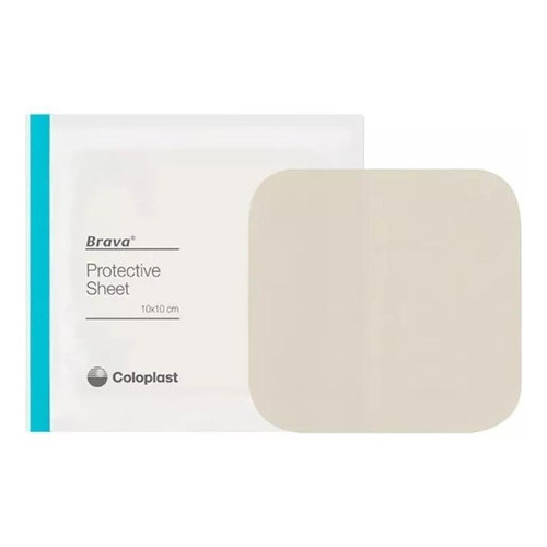 Placa protectora Brava - 10 cm x 10 cm - Coloplast - 1 unidad