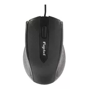 Mouse Óptico Fujitel  Mouse Negro