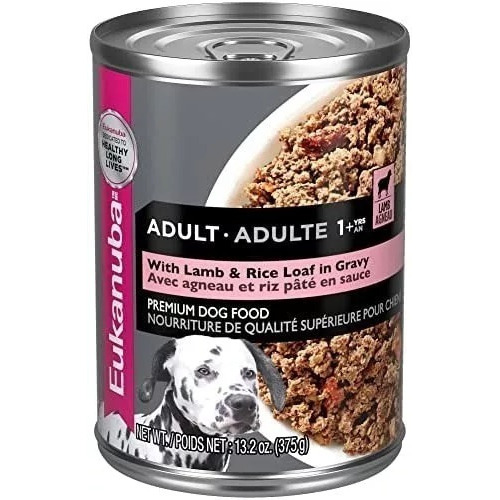 Eukanuba Adult With Lamb& Rice Loaf In Gravy 375g (24 Latas