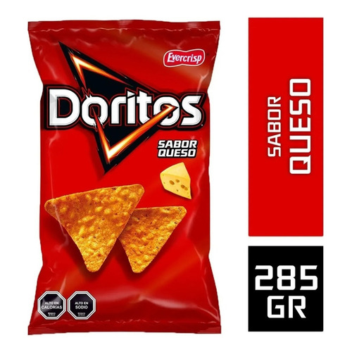 Doritos Snack Queso Bolsa De 285g
