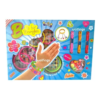 Juego Kit Para Armar Pulseras Bijou Infantil Accesorios