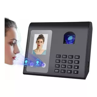 Reloj Biométrico 3 En 1 Con Detección Dactilar Y Facial