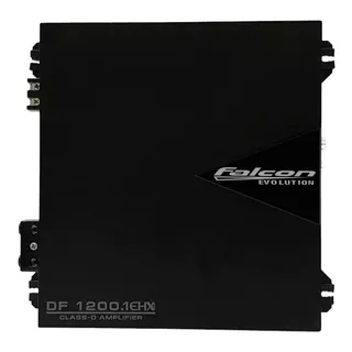 Modulo Amplificador Falcon Df 1200.1ehx Digital 1200.1 Rms Cor Preto