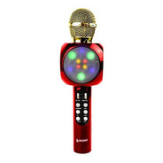 Microfono Karaoke Bluetooth Parlante Efectos Usb Recargable Portatil Potente Fiestas Cumpleaños 