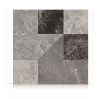 Ceramica 46x46 Sofia Negro Brillante Allpa 1ra Piso