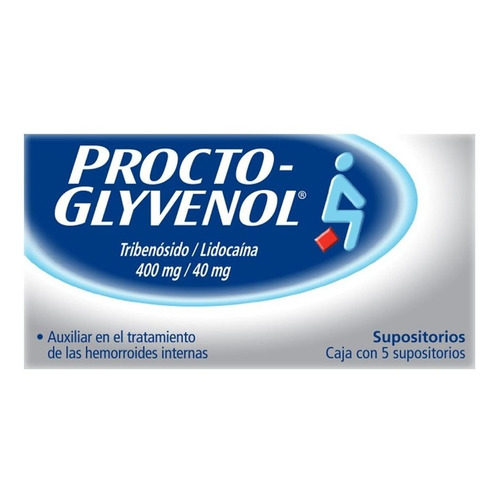 Tratamiento Para Hemorroides Procto-glyvenol 5 Supositorios