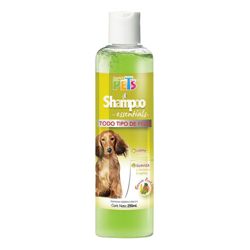 Shampoo Essentials Para Todo Tipo De Pelo Y Razas 250ml Fragancia Frutal Tono De Pelaje Recomendado Cualquier Tipo O Color De Pelo