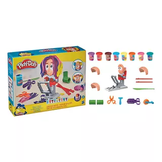 Hasbro Play Doh La Peluquería + Accesorios Febo Color Multicolores