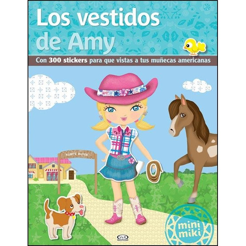 Los vestidos de Amy, de Minimiki., tapa blanda en español, 2014