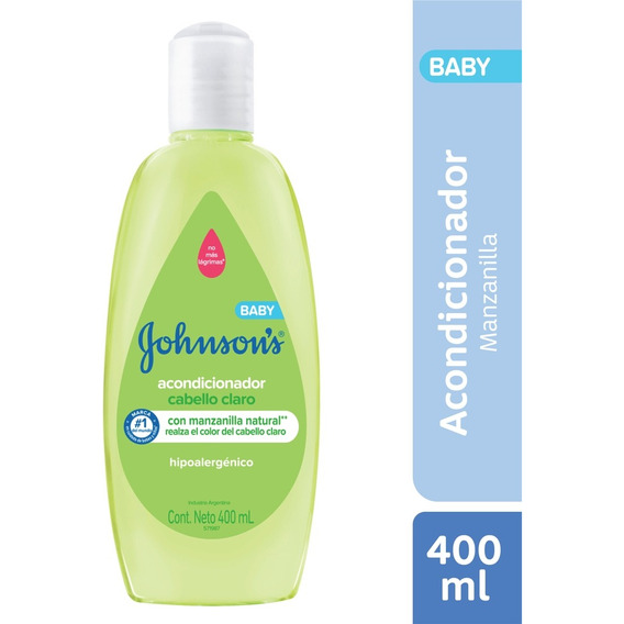 Acondicionador Para Bebé Johnson's® cabello Claro X 400 Ml.