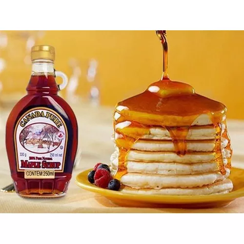 Kit 2 Xarope De Bordo Maple Syrup Canadá Stuttgart 250ml 