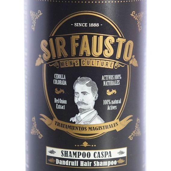 Sir Fausto Men´s Culture Dandruff Shampoo Anti Caspa X 500ml