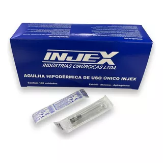 Agulha Subcutanea 30x0,70 C/100und - Injex