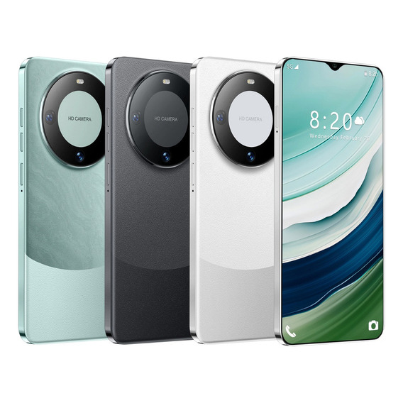 2024 Nuevo Smartphone Mate60 Pro 16+1tb, Pantalla Súper Grande 7.3, 72+108mp, Tres Colores Disponibles