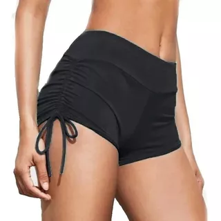 Short Licra Deportiva Gym Levanta Pompa Elásticos Sexy Playa