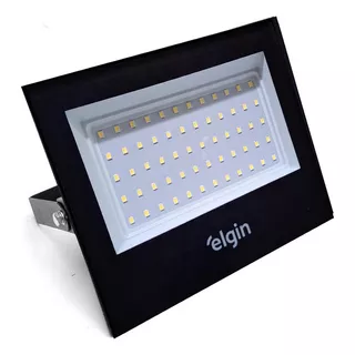 Projetor Led 100w Elgin 6500k Bivolt Monofásico Branco Frio