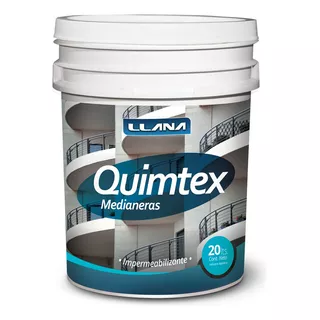 Medianeras Quimtex 20lt Impermeabilizante