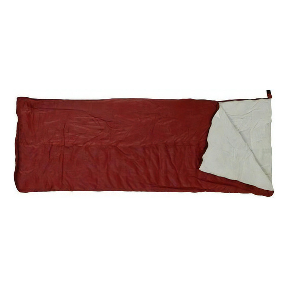 Sobre de dormir Arye 452 con diseño lisa color bordo con cierre del lado izquierdo/derecho