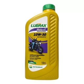 Oleo 10w30 Para Moto Lubrax Indicc 4t Semi-sintetico 1 Litro
