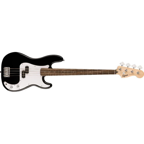 Bajo Eléctrico Fender Squier Sonic Lrl Wpg Blk Cantidad de cuerdas 4 Color Negro Orientación de la mano Diestro