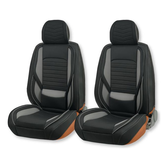 Cubreasiento Auto Pick Up Universal Ecocuero Lumbar 4p