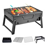 Conveniente Mini Grill De Carbono Plegable Antioxidante Colo