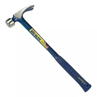 Estwing Big Blue Framing Hammer 25 Oz Straight Rip Claw Con