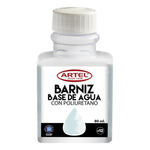 Barniz Base De Agua 80ml Artel