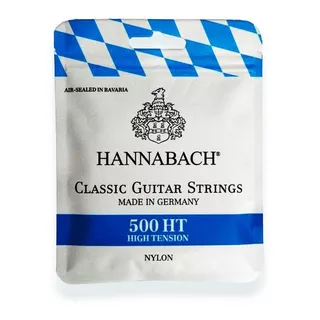 Hannabach Serie 500 Tensión Alta Cuerdas Para Guitarra