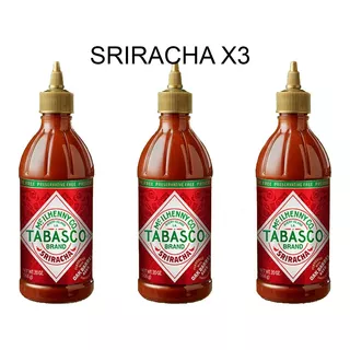 Sriracha Tabasco 300g   X3 Unidades  