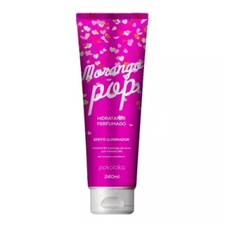 Loção Hidratante Perfumado Morango Pop Pokoloka 240ml - Full