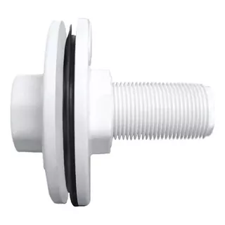 Adaptador Plástico Roscável Flange Fixa 1/2 Branco Cipla