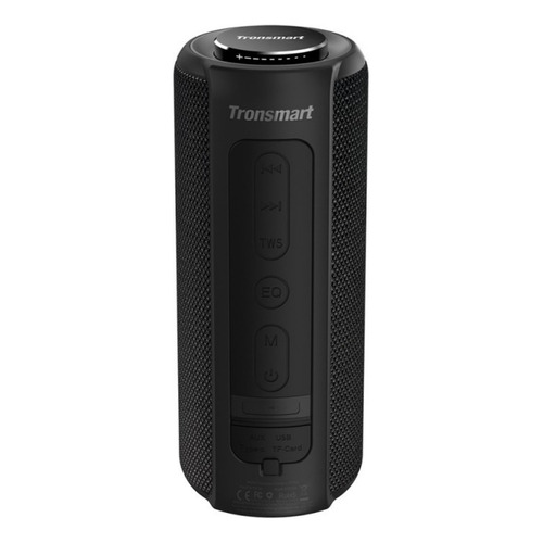 Bocina Tronsmart SoundPulse Element T6 Plus portátil con bluetooth waterproof black 