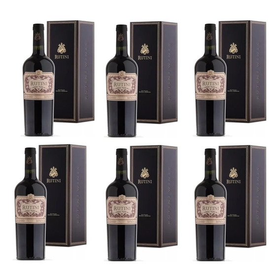 Estuche Rutini Cabernet Malbec Caja X 6 Estuches