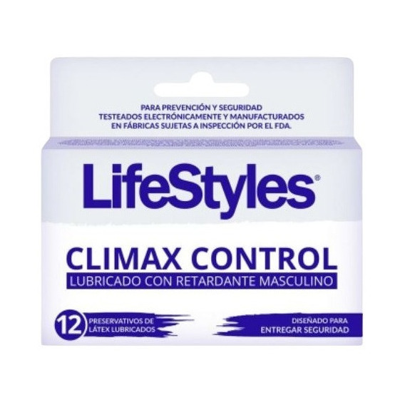 Preserv Lifestyles Climax Control X 12