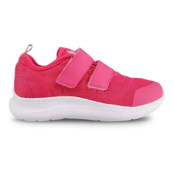 Zapatillas Bibi Niñas Doble Abrojo Rosa Fucsia 1167077