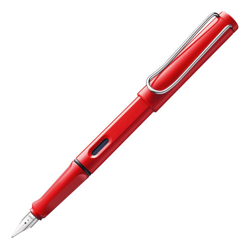 Lapicera Pluma Estilografica Lamy Safari Exterior Rojo