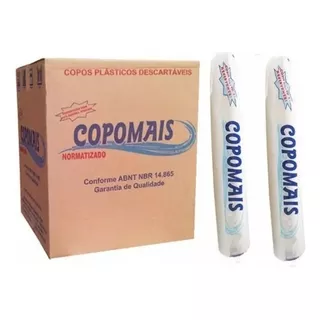 Copo 200ml Transparente Descartável Ps 2500 Copos