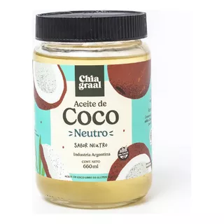 Chia Graal Aceite De Coco Neutro 660ml
