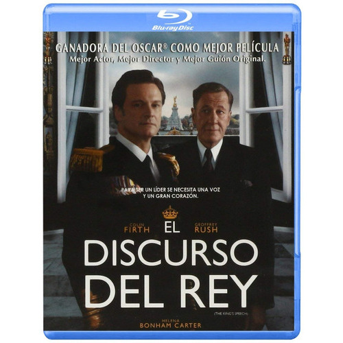 El Discurso Del Rey The King ' S Speech Pelicula Blu-ray