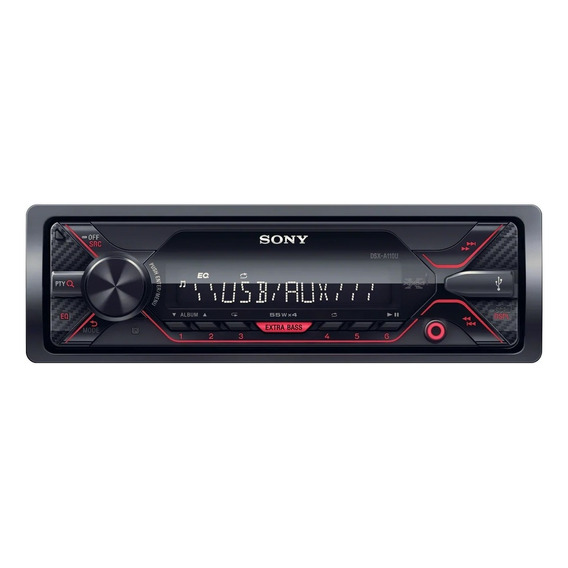 Sony Autoradio Con Usb Y Extra Bass Dsx-a110u