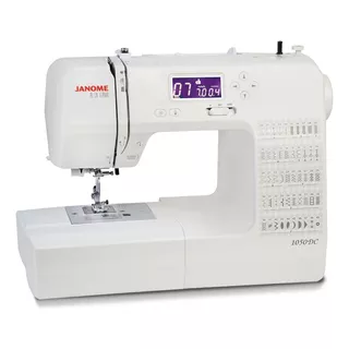 Máquina De Coser Recta Janome 1050dc Portable Blanca 220v - 240v